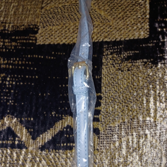 4/$80 Baby Blue Mini Handbag & Crossbody Strap - Picture 11 of 11